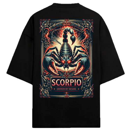 LIGHTENED SCORPIO - BOB WORLDS 220 GSM Oversized T-Shirt