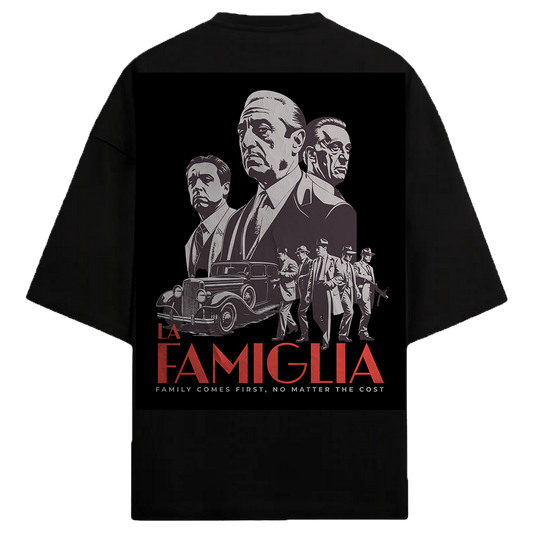 LA FAMILIGA  - BOB WORLDS 220 GSM Oversized T-Shirt