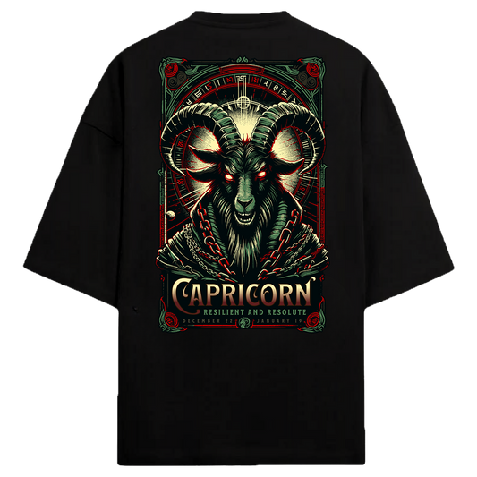 CAPRICORN - BOB WORLDS 220 GSM Oversized T-Shirt